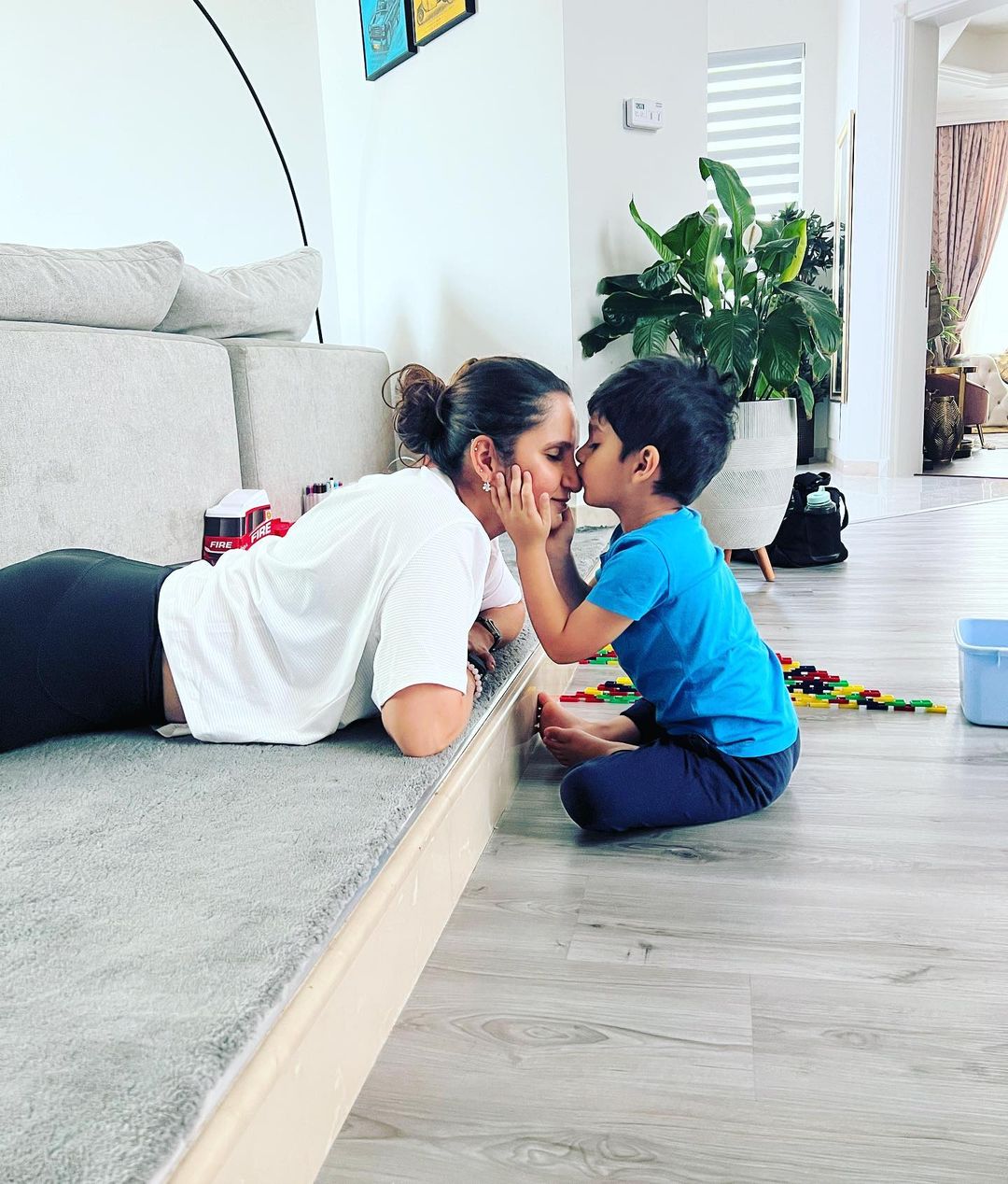 sania mirza and her son